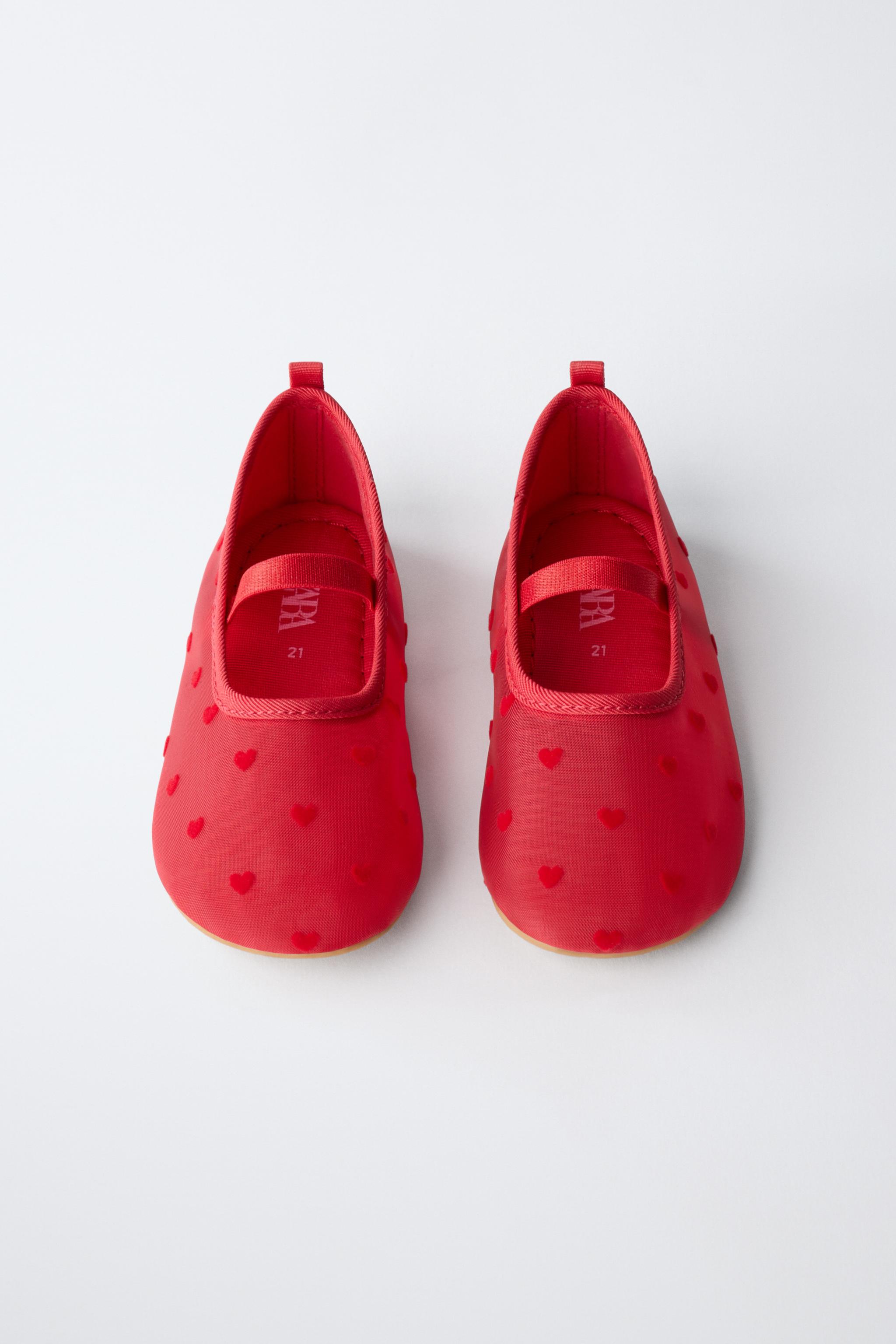 HEART BALLET FLATS